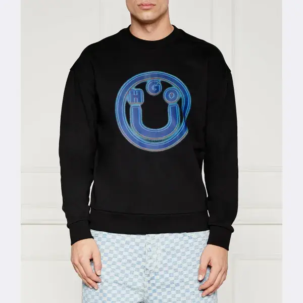 Толстовка Nakaros стандартного кроя Hugo, черный
Толстовка Nakaros стандартного кроя Hugo, черный