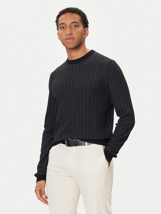 Свитер regular fit H-Habito 50549985 Boss, черный
Свитер regular fit H-Habito 50549985 Boss, черный