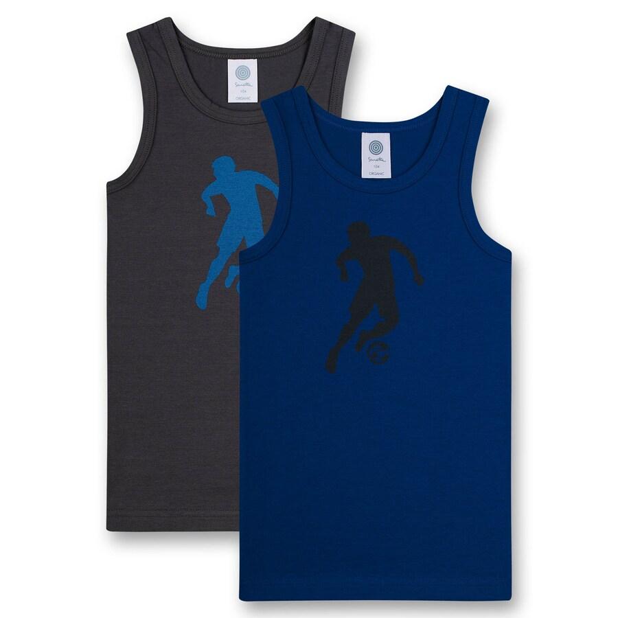 Майка SANETTA, цвет Blue/Dark blue/Dark grey
Майка SANETTA, цвет Blue/Dark blue/Dark grey