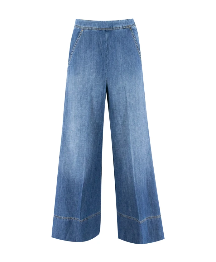 Широкие джинсы-палаццо Pinko, синий
Широкие джинсы-палаццо Pinko, синий