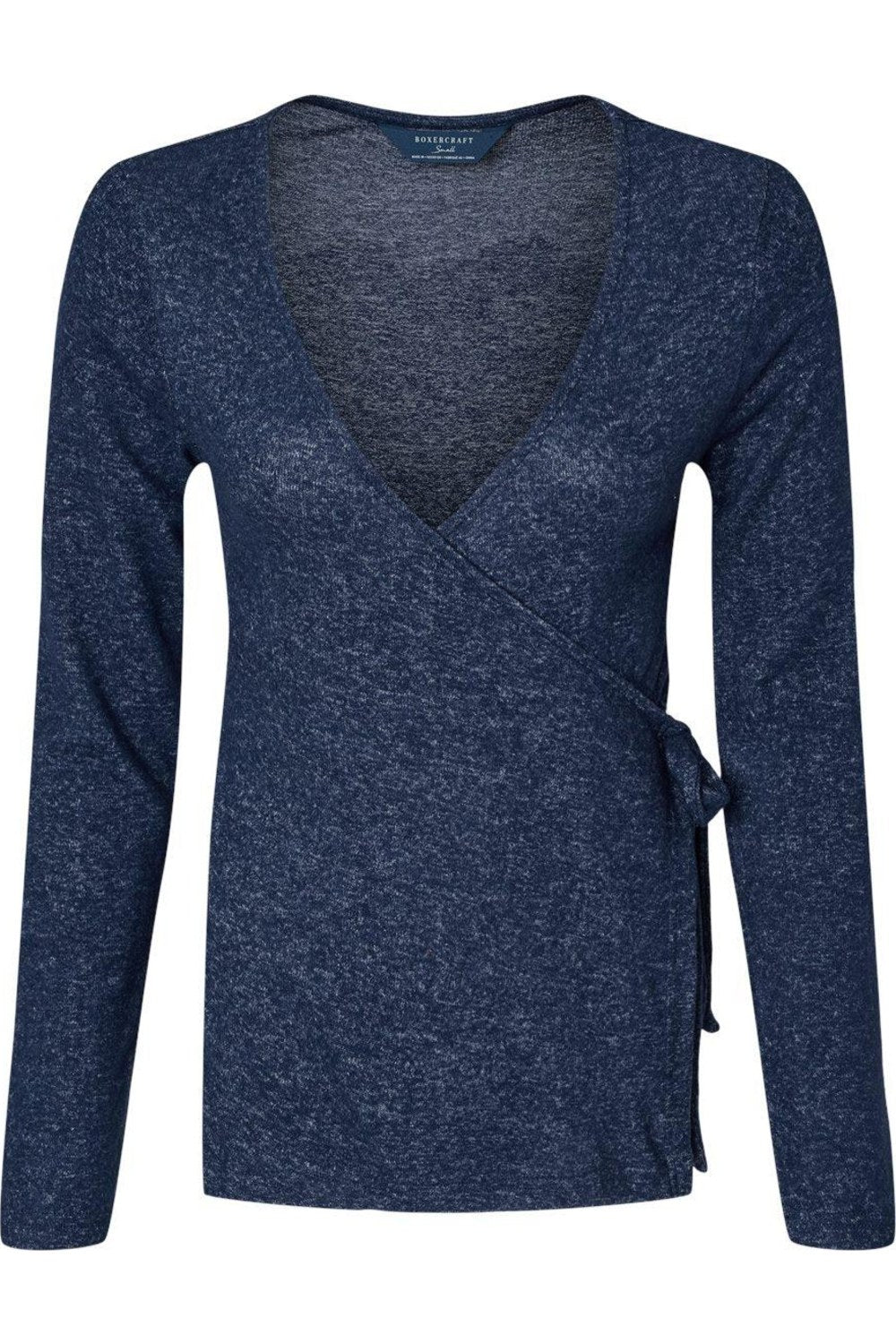 Женский топ-обертка Boxercraft Cuddle Wrap, цвет navy heather
Женский топ-обертка Boxercraft Cuddle Wrap, цвет navy heather