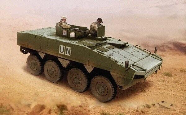 Польский БТР КТО Rosomak с башней ОСС-М IBG Models
Польский БТР КТО Rosomak с башней ОСС-М IBG Models