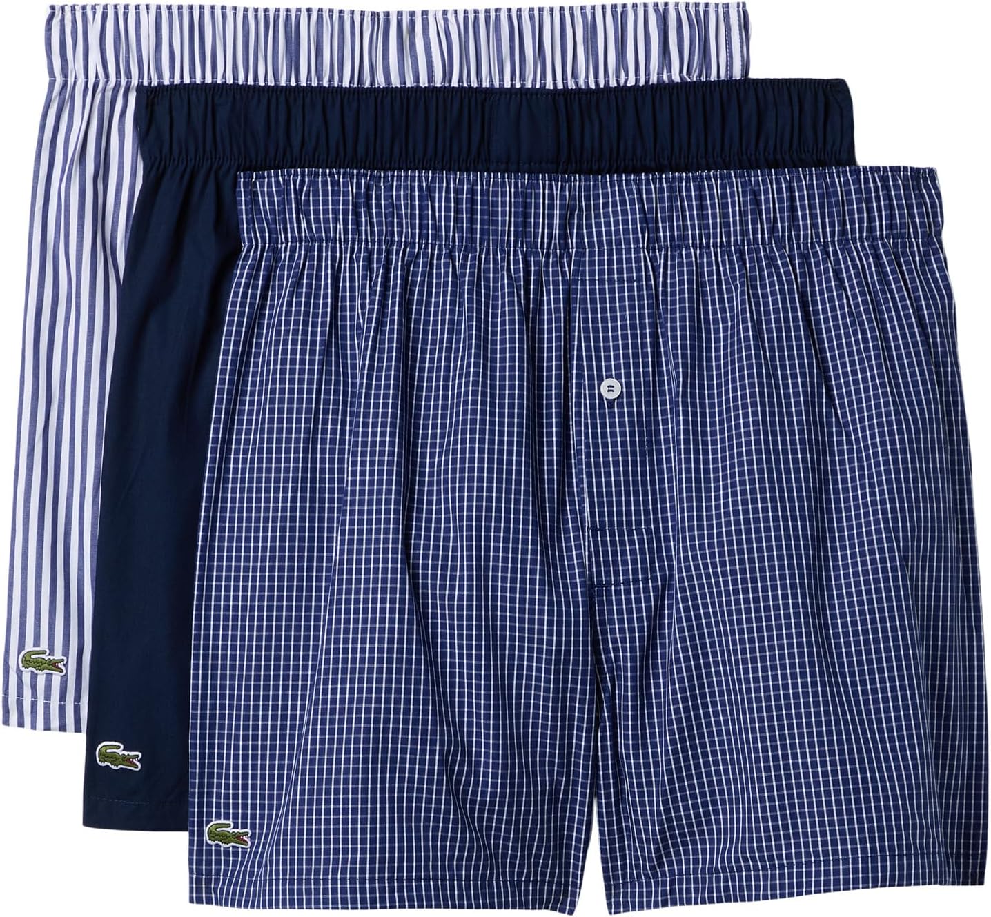 Боксеры Lacoste Cotton Stretch Print Animation Boxers 3-pack, цвет Navy Blue/White
Боксеры Lacoste Cotton Stretch Print Animation Boxers 3-pack, цвет Navy Blue/White