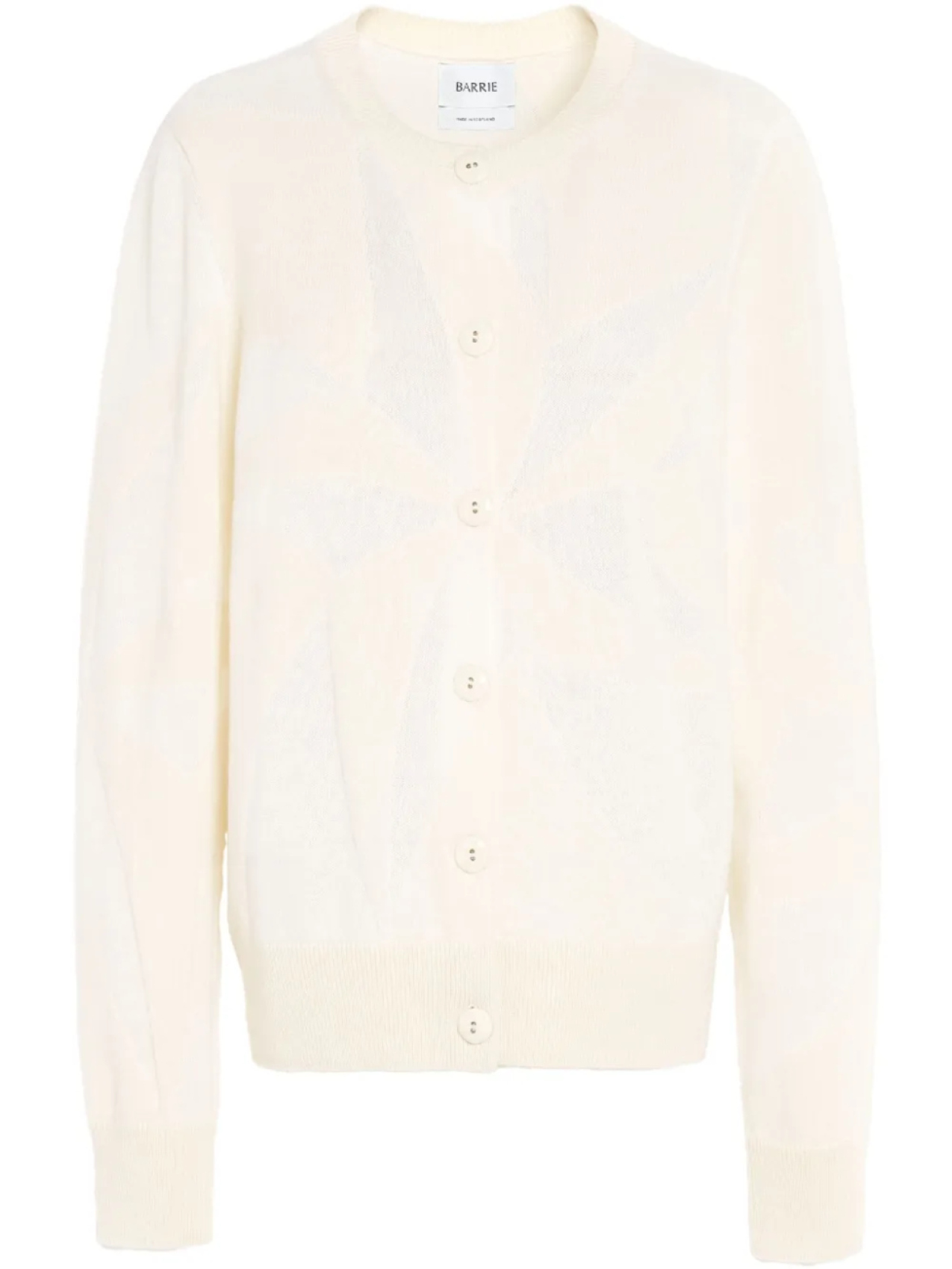 Barrie кардиган на пуговицах, белый
Barrie кардиган на пуговицах, белый