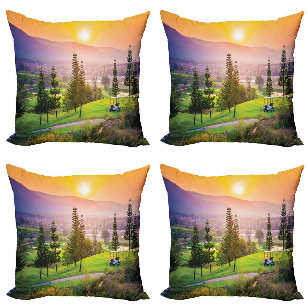ABAKUHAUS Nature Набор чехлов для подушек (4 предмета), Golf Spring Sunset, современная двусторонняя цифровая печать, 60 x 60 см, разноцветные
ABAKUHAUS Nature Набор чехлов для подушек (4 предмета), Golf Spring Sunset, современная двусторонняя цифровая печать, 60 x 60 см, разноцветные