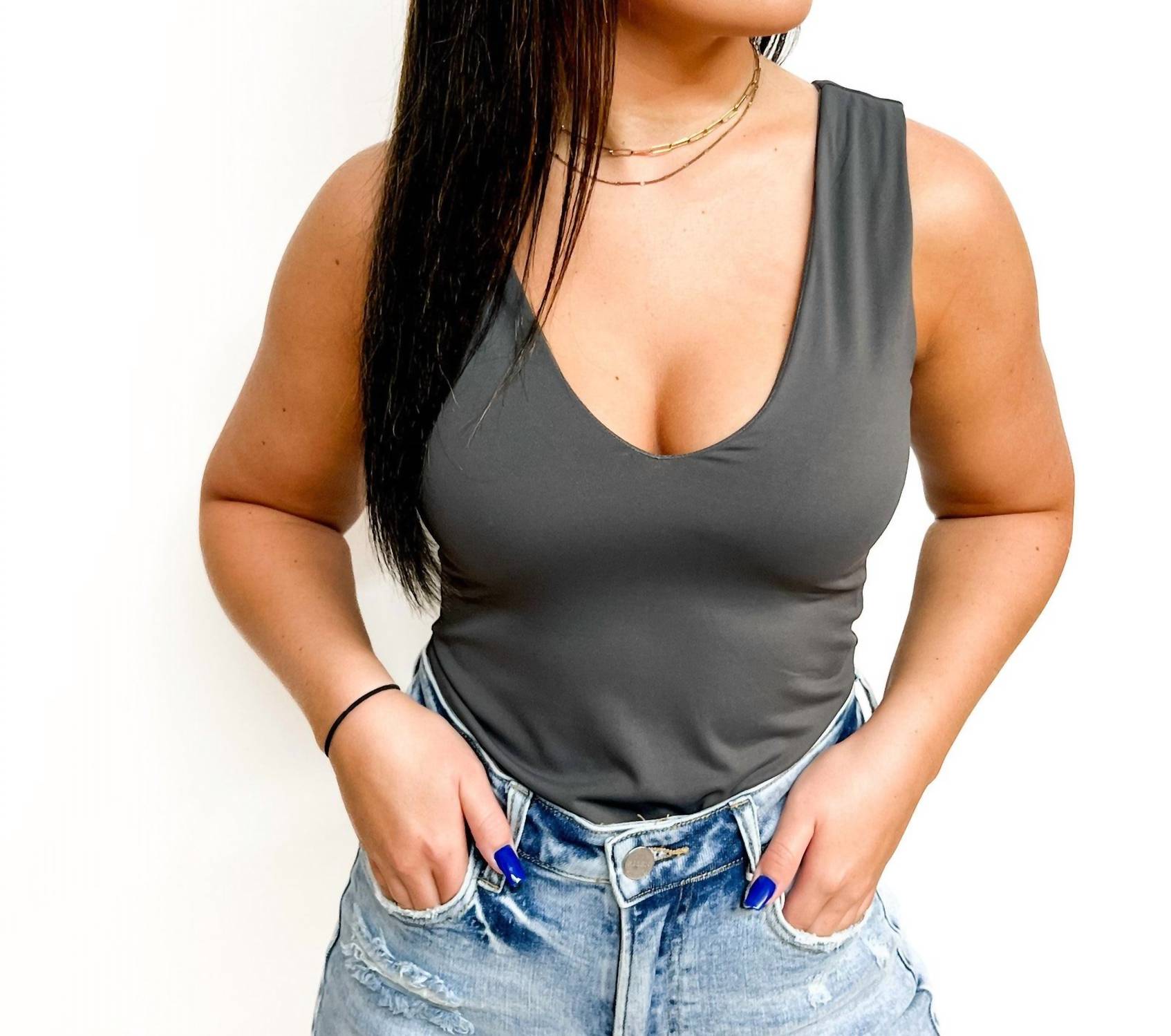 Боди Here To Stay в цвете «уголь» WISHLIST, цвет charcoal
Боди Here To Stay в цвете «уголь» WISHLIST, цвет charcoal