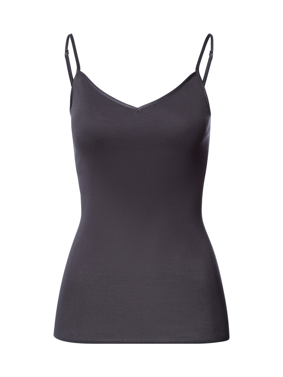 Топ Hanro Cotton Seamless, антрацит/черный
Топ Hanro Cotton Seamless, антрацит/черный