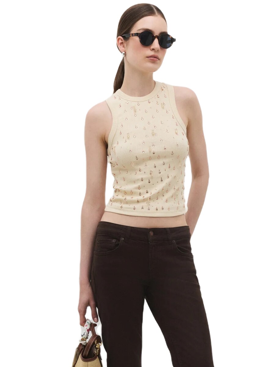 Топ No Matter What, слоновая кость
Топ No Matter What, слоновая кость