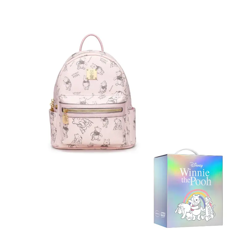 Disney Сумка рюкзак Винни Пух серия ПВХ женская абрикос розовый черный, Pink
Disney Сумка рюкзак Винни Пух серия ПВХ женская абрикос розовый черный, Pink