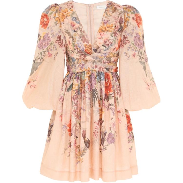 Zimmermann Длинное платье с длинными рукавами женское peach
Zimmermann Длинное платье с длинными рукавами женское peach