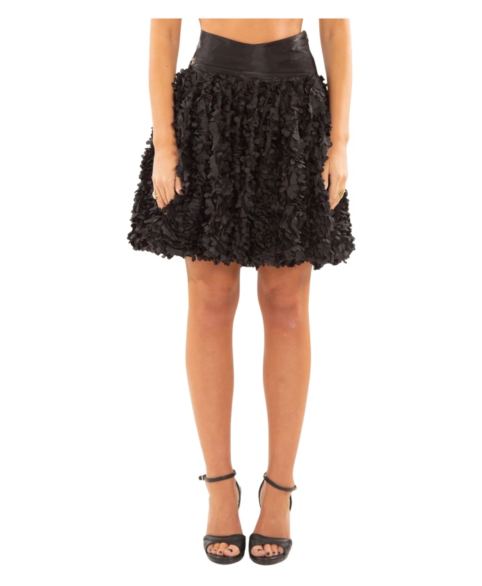 Элегантная мини-юбка с цветочным принтом в разноцветном исполнении Babylon, черный
Элегантная мини-юбка с цветочным принтом в разноцветном исполнении Babylon, черный