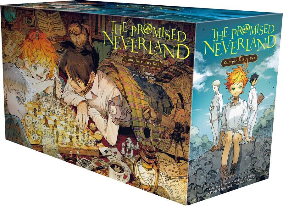 Манга The Promised Neverland Manga Box Set
Манга The Promised Neverland Manga Box Set