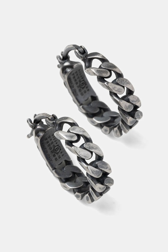 Серьги Mm6 Maison Margiela, серебряный
Серьги Mm6 Maison Margiela, серебряный