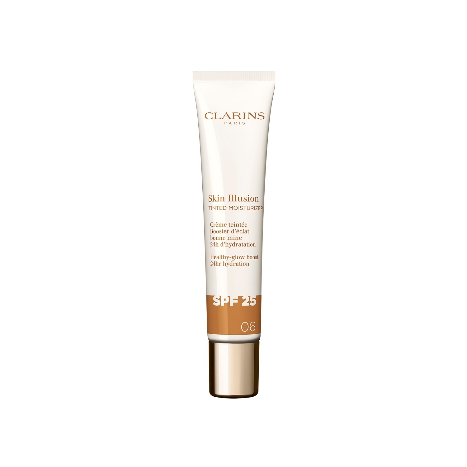 BB-крем skin illusion tinted moisturizer spf 25 Clarins, 06, объем 40 мл
BB-крем skin illusion tinted moisturizer spf 25 Clarins, 06, объем 40 мл