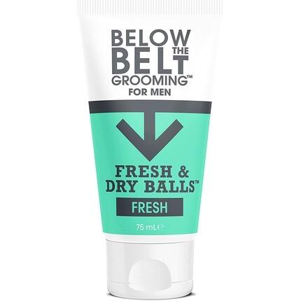 Дезодорант для интимной гигиены и крем против натирания Fresh & Dry Balls для мужчин 75 мл Below The Belt Grooming
Дезодорант для интимной гигиены и крем против натирания Fresh & Dry Balls для мужчин 75 мл Below The Belt Grooming