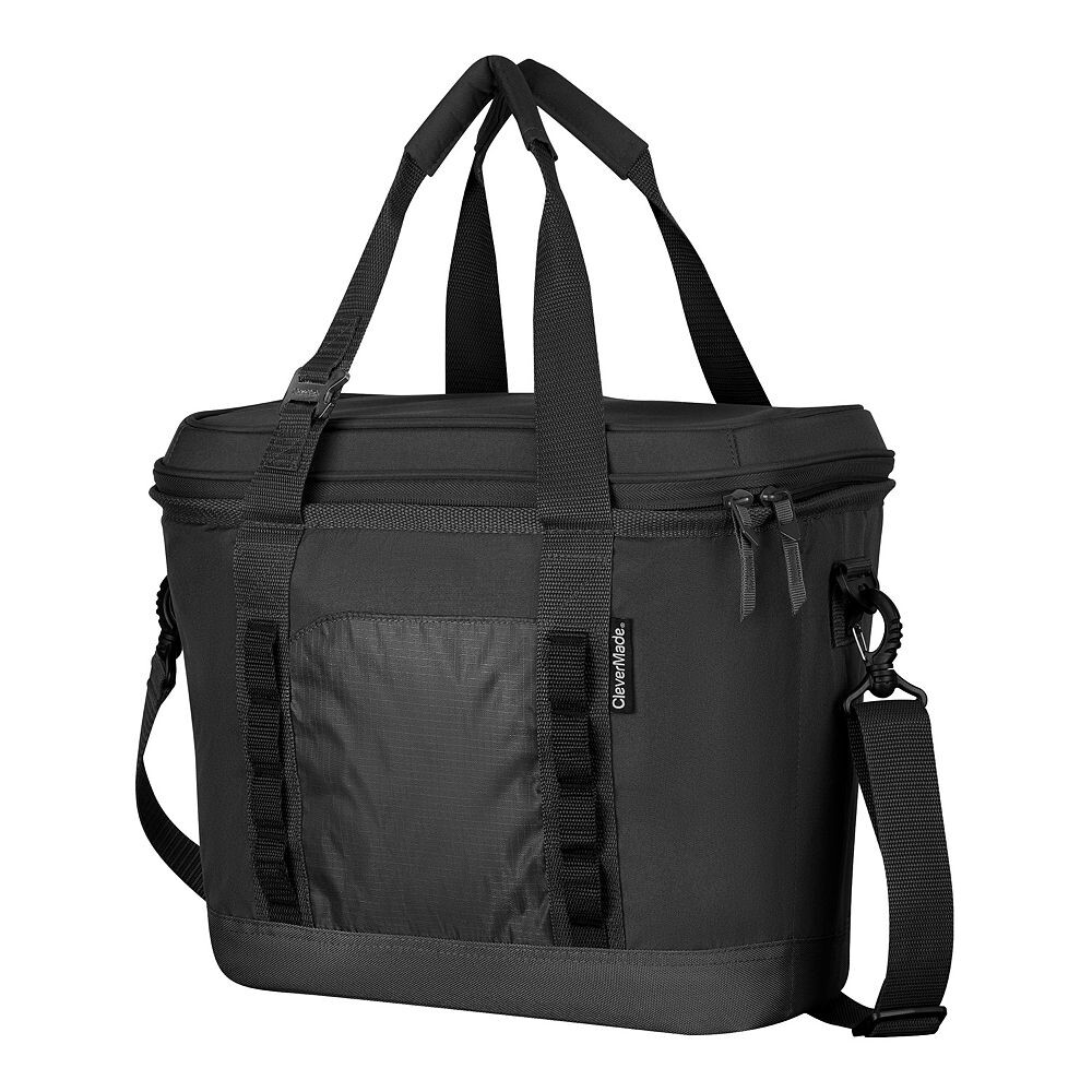 Складная сумка-холодильник Clevermade Pacifica на 30 банок, цвет Midnight Charcoal, Черный, Складная сумка-холодильник Clevermade Pacifica на 30 банок, цвет Midnight Charcoal
Складная сумка-холодильник Clevermade Pacifica на 30 банок, цвет Midnight Charcoal, Черный, Складная сумка-холодильник Clevermade Pacifica на 30 банок, цвет Midnight Charcoal