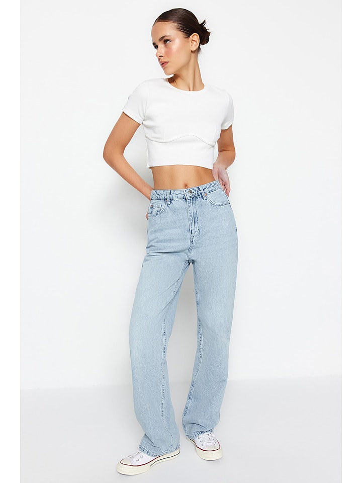 Джинсы trendyol, светло-синий
Джинсы trendyol, светло-синий