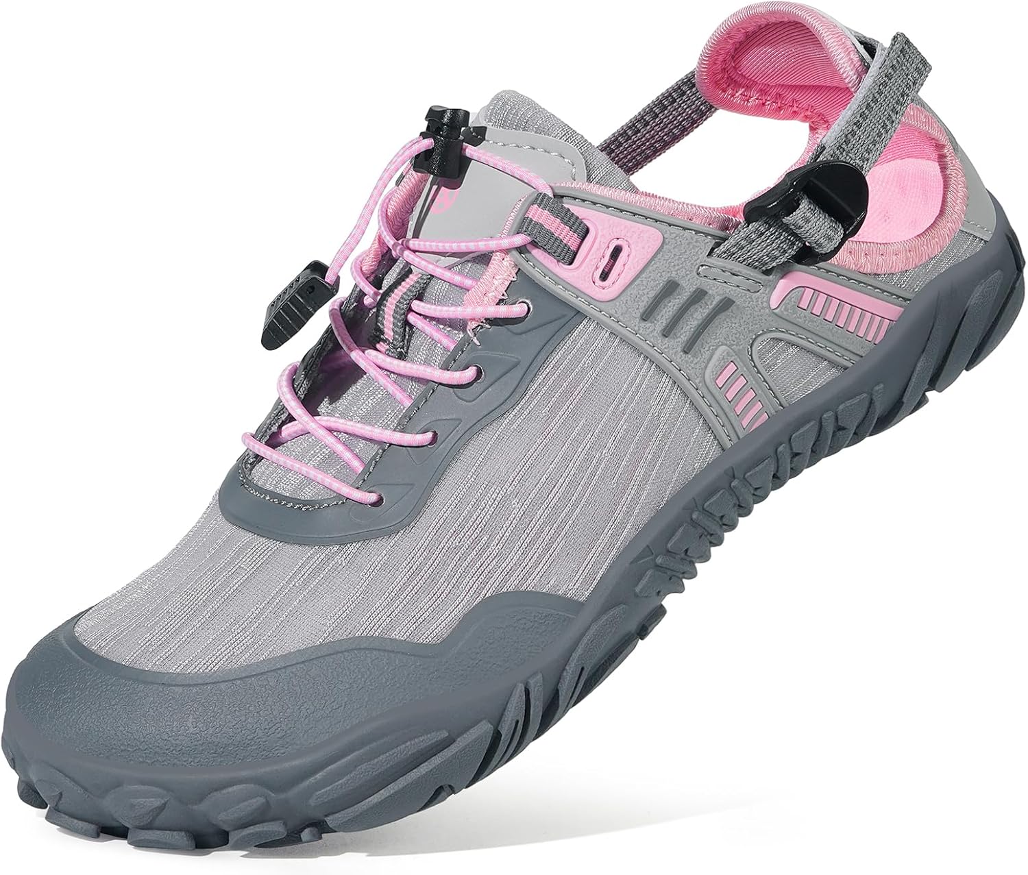 Женские и мужские водные сандалии Eagsouni, быстро сохнущие спортивные акваобувь, босоножки с нескользящей подошвой для активного отдыха, походов, с широкой передней частью и поддержкой свода стопы, розовый/серый
Женские и мужские водные сандалии Eagsouni, быстро сохнущие спортивные акваобувь, босоножки с нескользящей подошвой для активного отдыха, походов, с широкой передней частью и поддержкой свода стопы, розовый/серый