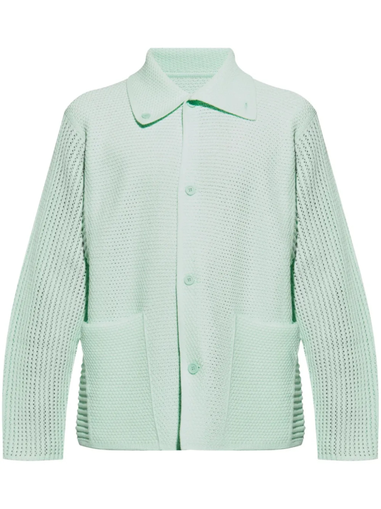 Плиссе Homme Issey Miyake MC Ноябрьский кардиган Homme Plissé Issey Miyake, зеленый
Плиссе Homme Issey Miyake MC Ноябрьский кардиган Homme Plissé Issey Miyake, зеленый