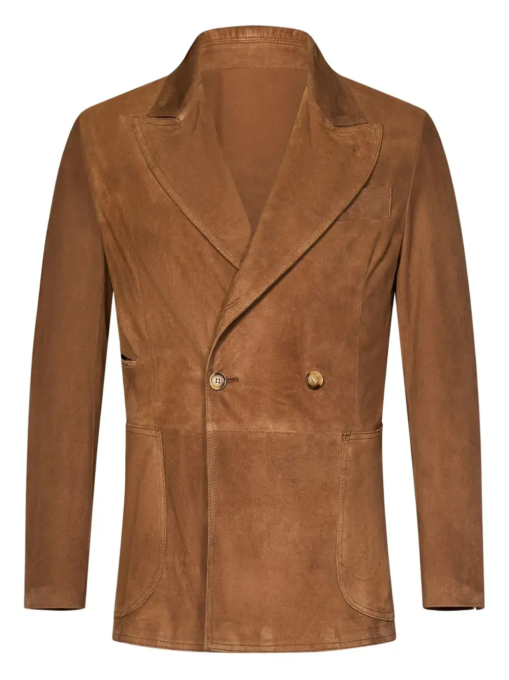 Двубортный жакет с заостренными лацканами FRANZESE COLLECTION, коричневый
Двубортный жакет с заостренными лацканами FRANZESE COLLECTION, коричневый