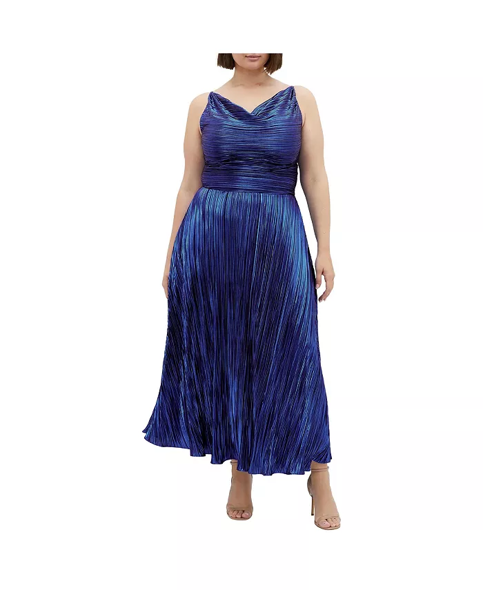 Платье с воротником-хомут Kamila больших размеров CITY CHIC, синий
Платье с воротником-хомут Kamila больших размеров CITY CHIC, синий