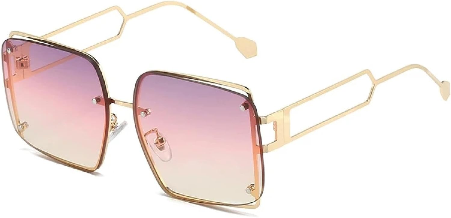 Модные металлические солнцезащитные очки для женщин и мужчин, винтажный тренд, солнцезащитные очки для активного отдыха, путешествий, вождения, защита от УФ-излучения UV400 TKKTLLT, Purple Pink Yellow
Модные металлические солнцезащитные очки для женщин и мужчин, винтажный тренд, солнцезащитные очки для активного отдыха, путешествий, вождения, защита от УФ-излучения UV400 TKKTLLT, Purple Pink Yellow