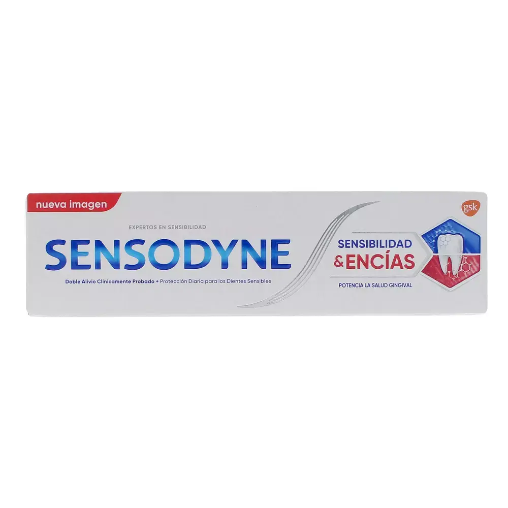 Зубная паста Sensibilidad & encías crema dental Sensodyne, 75 мл.
Зубная паста Sensibilidad & encías crema dental Sensodyne, 75 мл.