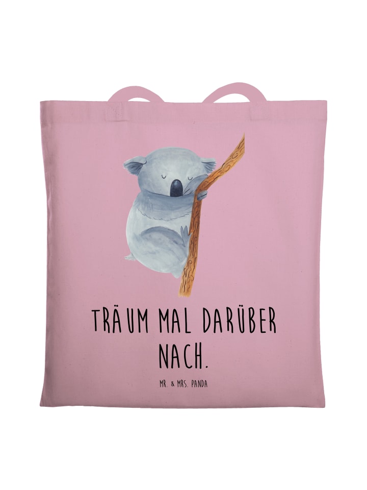 Сумка-шоппер с изображением коалы и надписью в пастельно-розовом цвете Mr. & Mrs. Panda
Сумка-шоппер с изображением коалы и надписью в пастельно-розовом цвете Mr. & Mrs. Panda