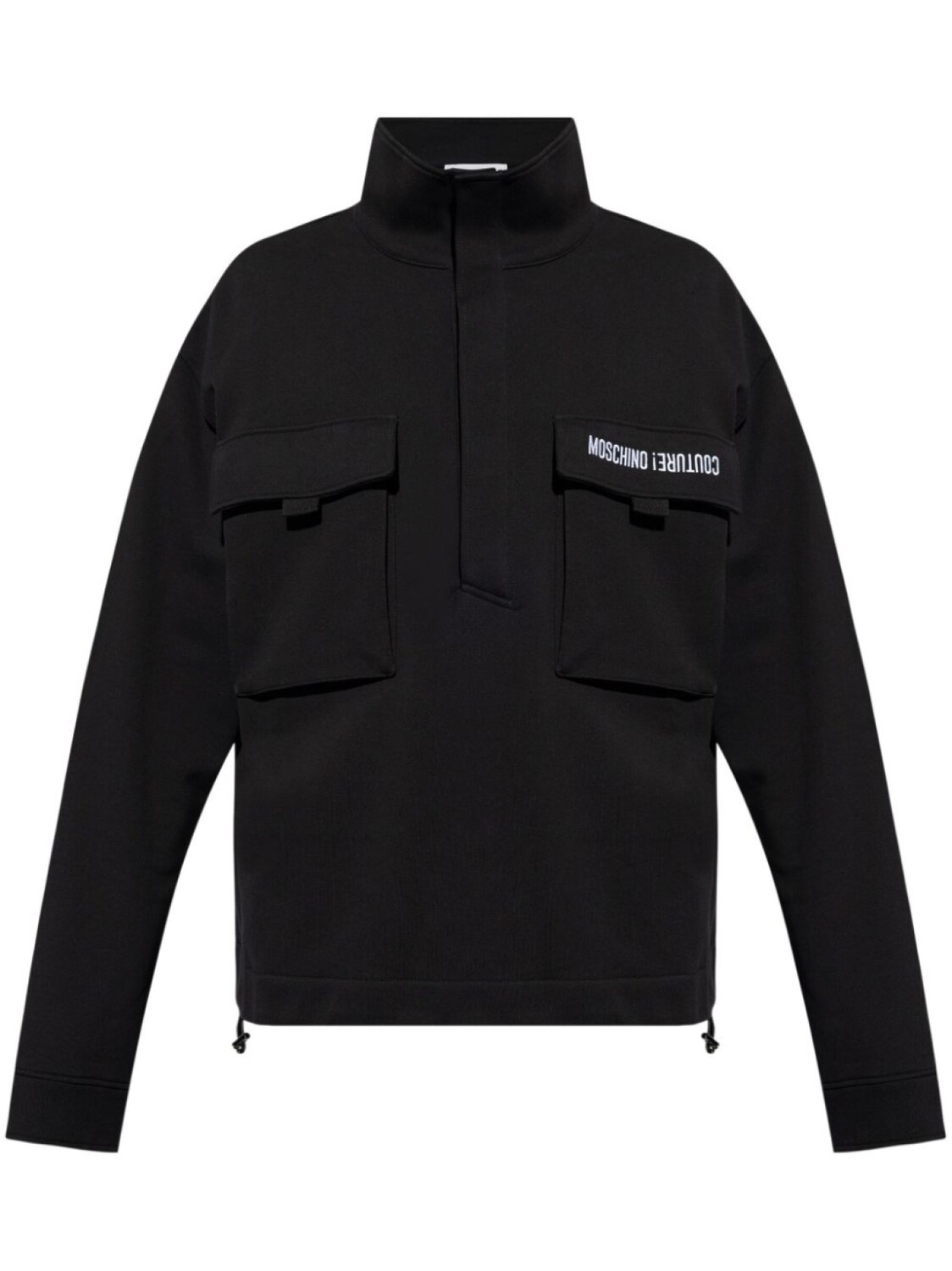 Moschino хлопковая водолазка, черный
Moschino хлопковая водолазка, черный