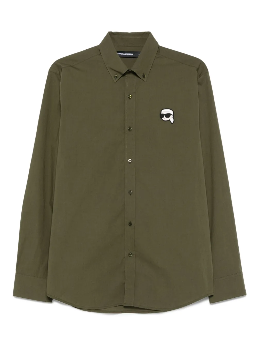Рубашка с вышитым логотипом KARL LAGERFELD, зеленый
Рубашка с вышитым логотипом KARL LAGERFELD, зеленый
