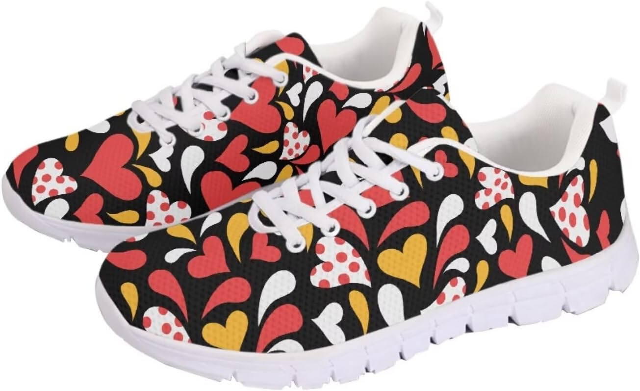 Кроссовки с американским флагом для прогулок, кроссовки на 4 июля, повседневные беговые кроссовки для фитнеса на День независимости Getelinseng, Heart Dot
Кроссовки с американским флагом для прогулок, кроссовки на 4 июля, повседневные беговые кроссовки для фитнеса на День независимости Getelinseng, Heart Dot