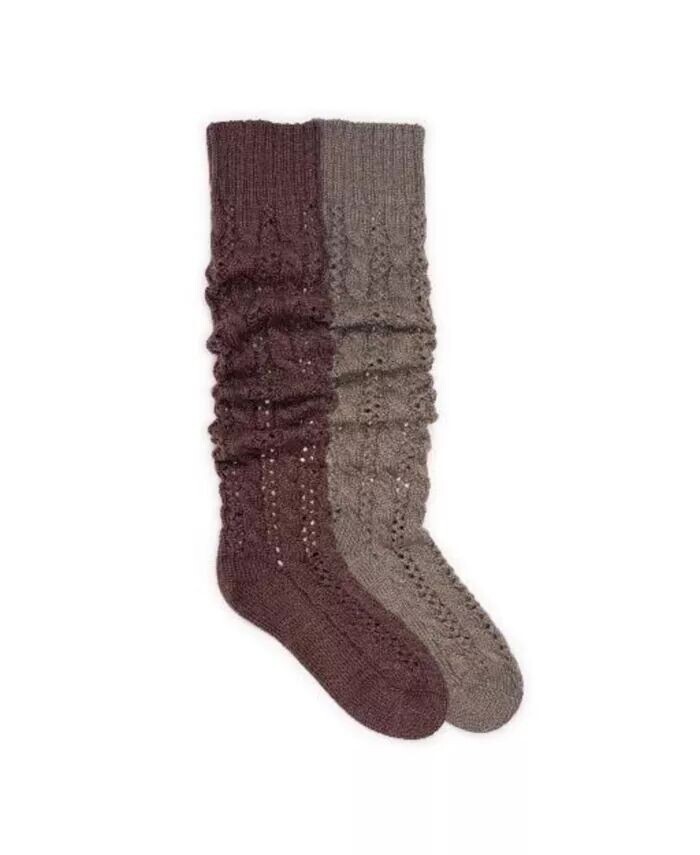 Женская трикотажная рубашка с напуском (в упаковке 2 пары) MUK LUKS, мультиколор
Женская трикотажная рубашка с напуском (в упаковке 2 пары) MUK LUKS, мультиколор