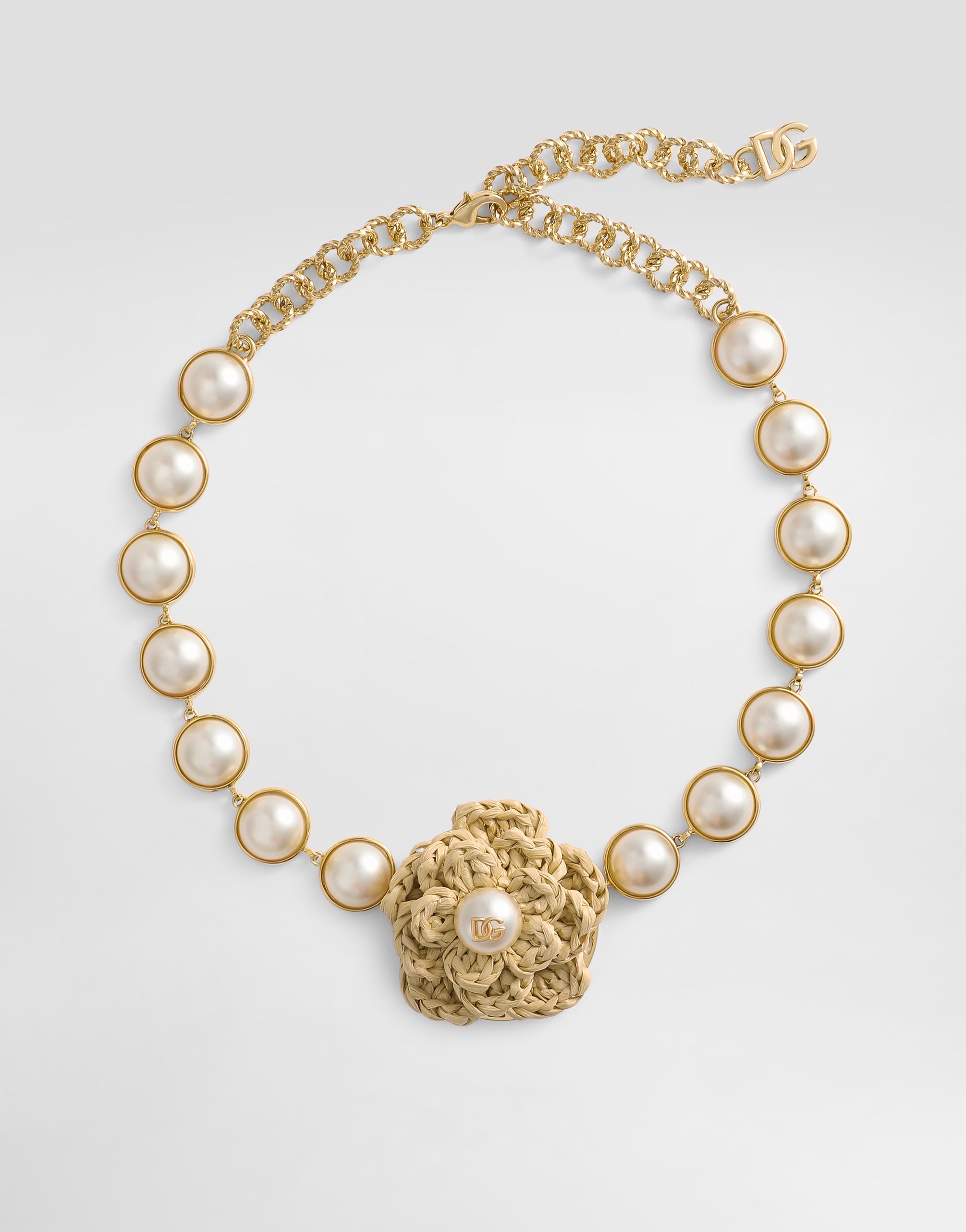 Ожерелье с цветами Dolce & Gabbana, золото
Ожерелье с цветами Dolce & Gabbana, золото