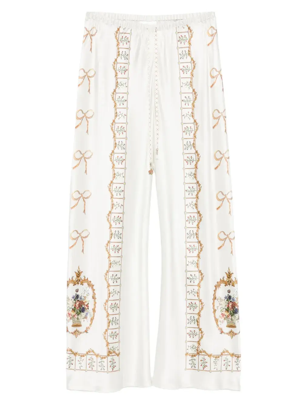 Брюки Dressing Room Drama с цветочным принтом Camilla, нейтральный
Брюки Dressing Room Drama с цветочным принтом Camilla, нейтральный