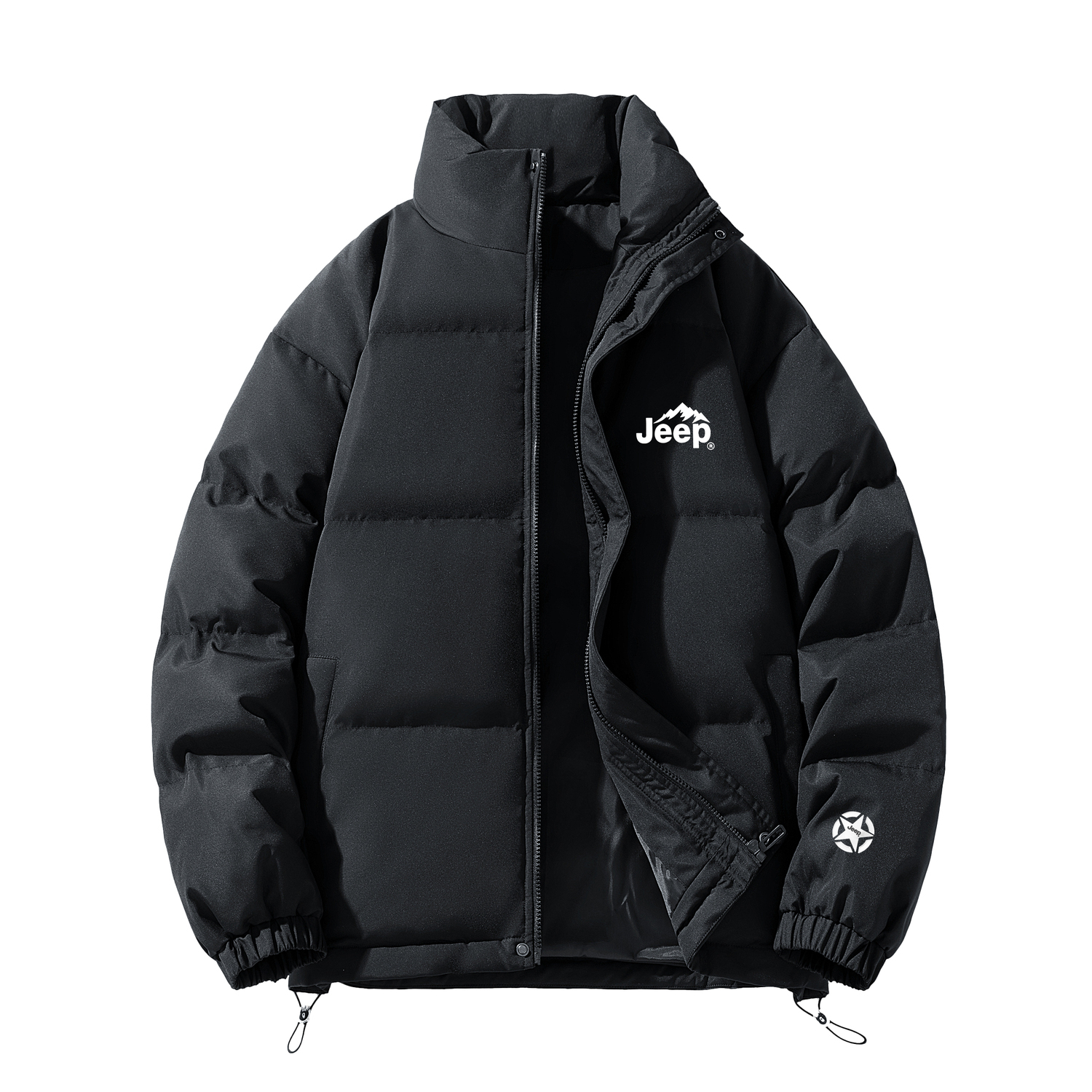 Jeep Пуховик Unisex, P74JMWM164 Black
Jeep Пуховик Unisex, P74JMWM164 Black