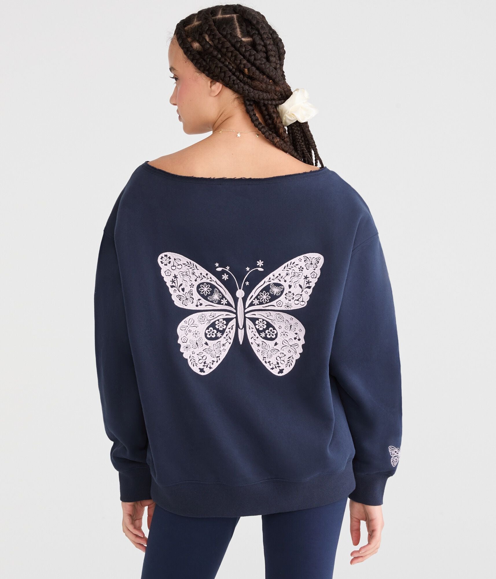 Свитшот Aeropostale Cloud Soft Butterfly с открытыми плечами Aeropostale, Navy 402
Свитшот Aeropostale Cloud Soft Butterfly с открытыми плечами Aeropostale, Navy 402