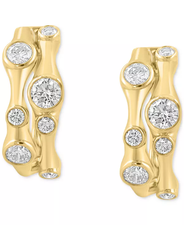 Двойные серьги-кольца Effy с бриллиантами (1 карат) из 14-каратного золота Effy Collection, gold
Двойные серьги-кольца Effy с бриллиантами (1 карат) из 14-каратного золота Effy Collection, gold