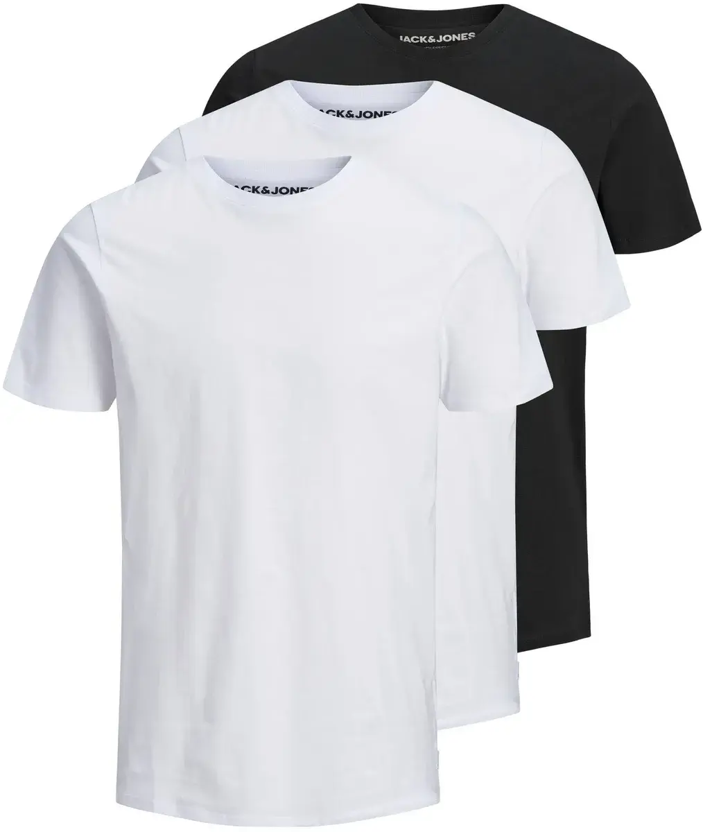 Рубашка с круглым вырезом Jack & Jones "JJJEORGANIC BASIC TEE SS O-NE 3PK MP NOOS", черно-белый
Рубашка с круглым вырезом Jack & Jones "JJJEORGANIC BASIC TEE SS O-NE 3PK MP NOOS", черно-белый