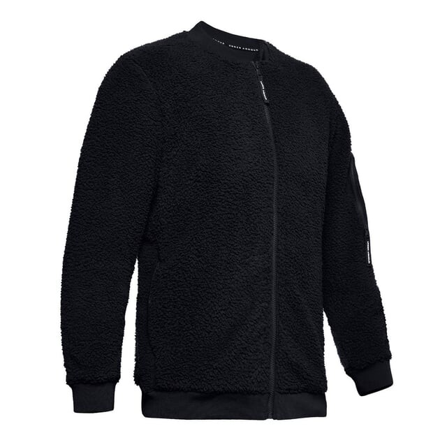 Мужская верхняя куртка-бомбер из шерпы черная 1345604 001 Under Armour, черный
Мужская верхняя куртка-бомбер из шерпы черная 1345604 001 Under Armour, черный