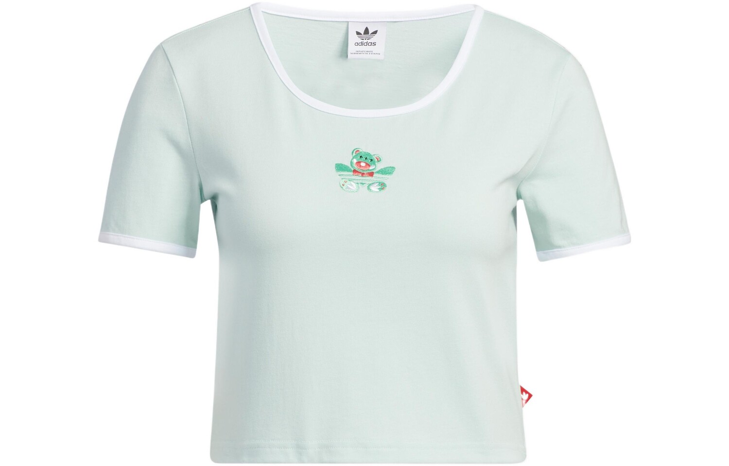 Футболка BEAR CROP TEE укороченный женский топ символ зеленый Adidas Originals
Футболка BEAR CROP TEE укороченный женский топ символ зеленый Adidas Originals