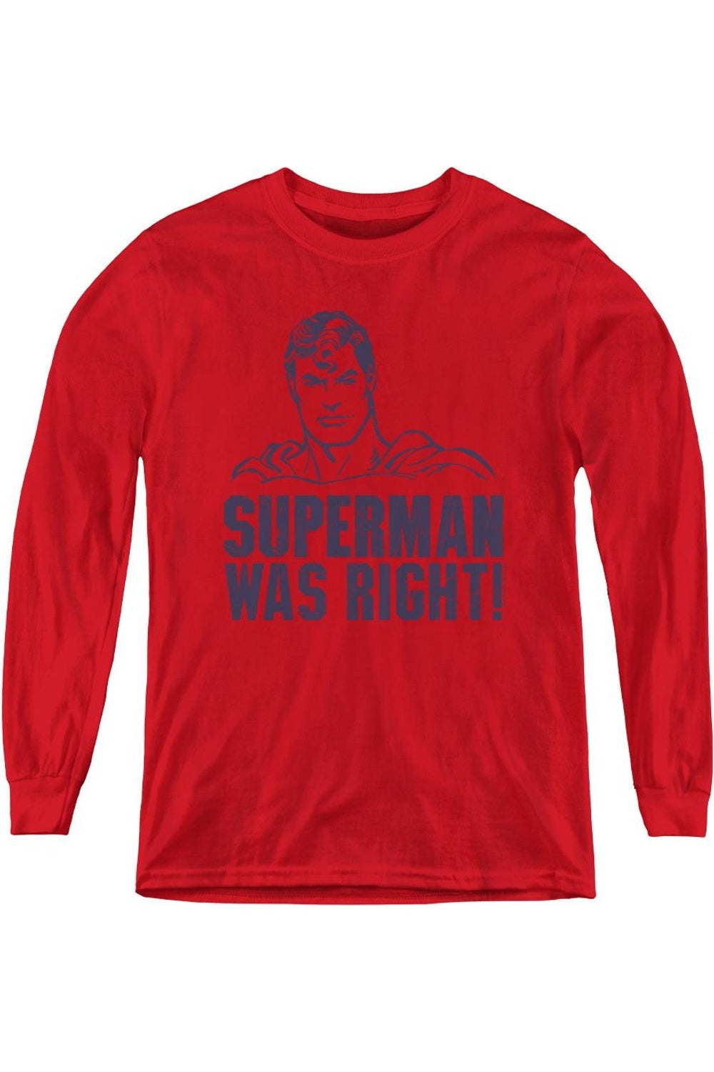 Футболка с длинным рукавом "Супермен был прав" Gildan, красный
Футболка с длинным рукавом "Супермен был прав" Gildan, красный