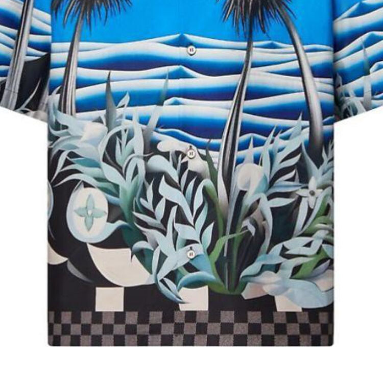 Рубашка мужская синяя Louis Vuitton, синий
Рубашка мужская синяя Louis Vuitton, синий