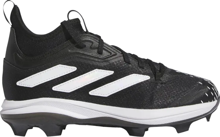 Кроссовки Adizero Afterburner 9 NWV TPU J 'Black White', черный 
Кроссовки Adizero Afterburner 9 NWV TPU J 'Black White', черный