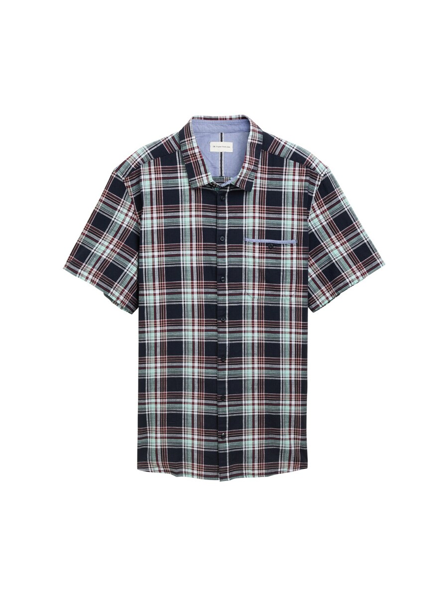 Рубашка на пуговицах Comfort fit TOM TAILOR Men +, морской синий
Рубашка на пуговицах Comfort fit TOM TAILOR Men +, морской синий