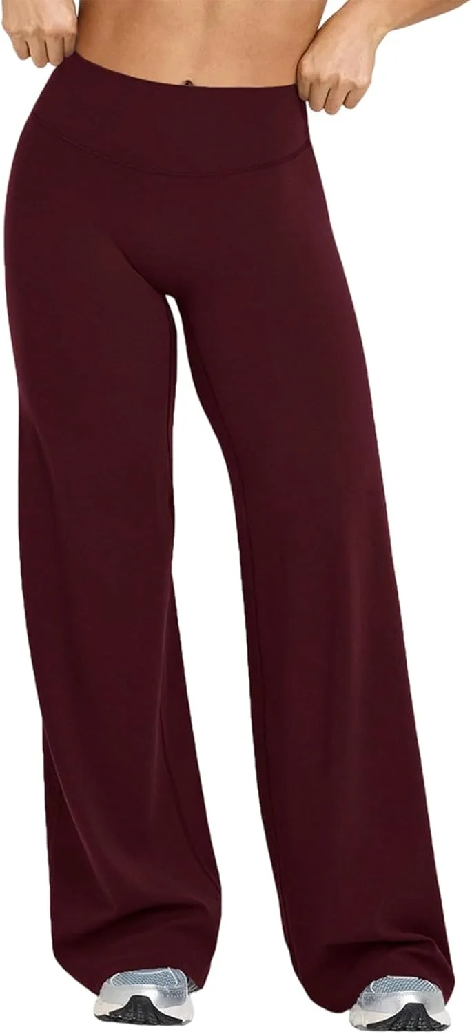 Женские широкие штаны для йоги High Waisted с эффектом подтяжки живота
Женские широкие штаны для йоги High Waisted с эффектом подтяжки живота