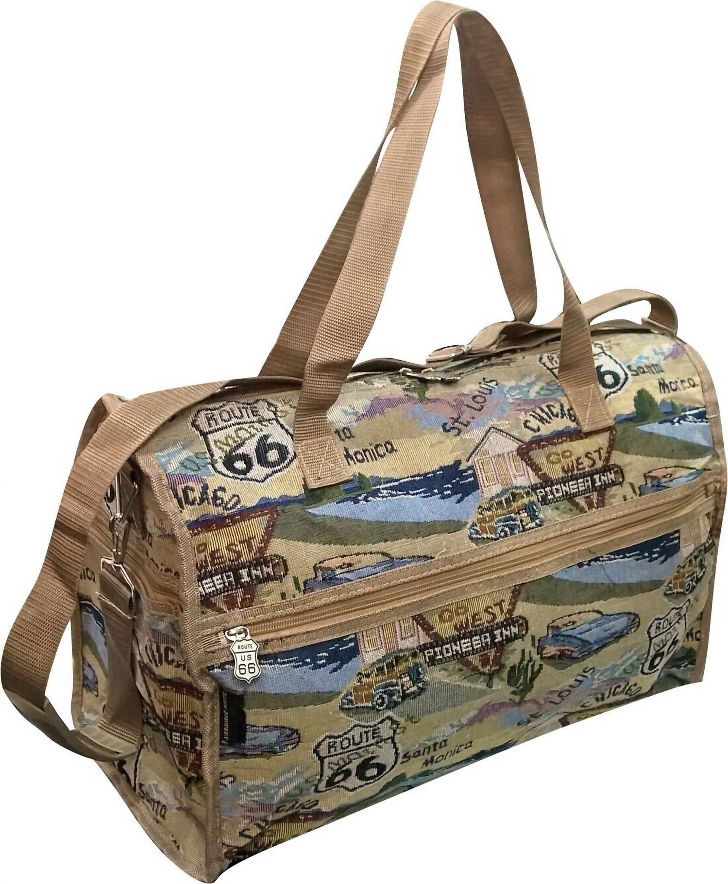 Женская дорожная сумка Duffel в мультиколоре Route 66
Женская дорожная сумка Duffel в мультиколоре Route 66