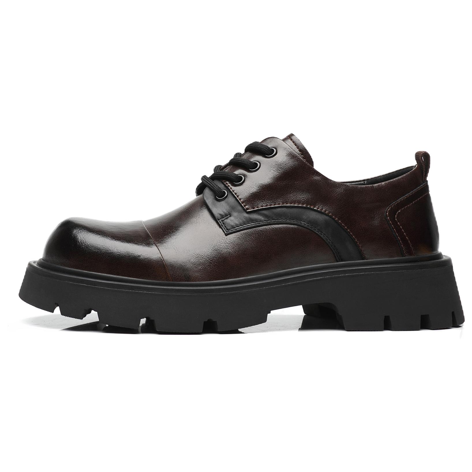 Mo Xu Кожаные повседневные туфли мужские низкие коричневые, цвет Brown 18022
Mo Xu Кожаные повседневные туфли мужские низкие коричневые, цвет Brown 18022