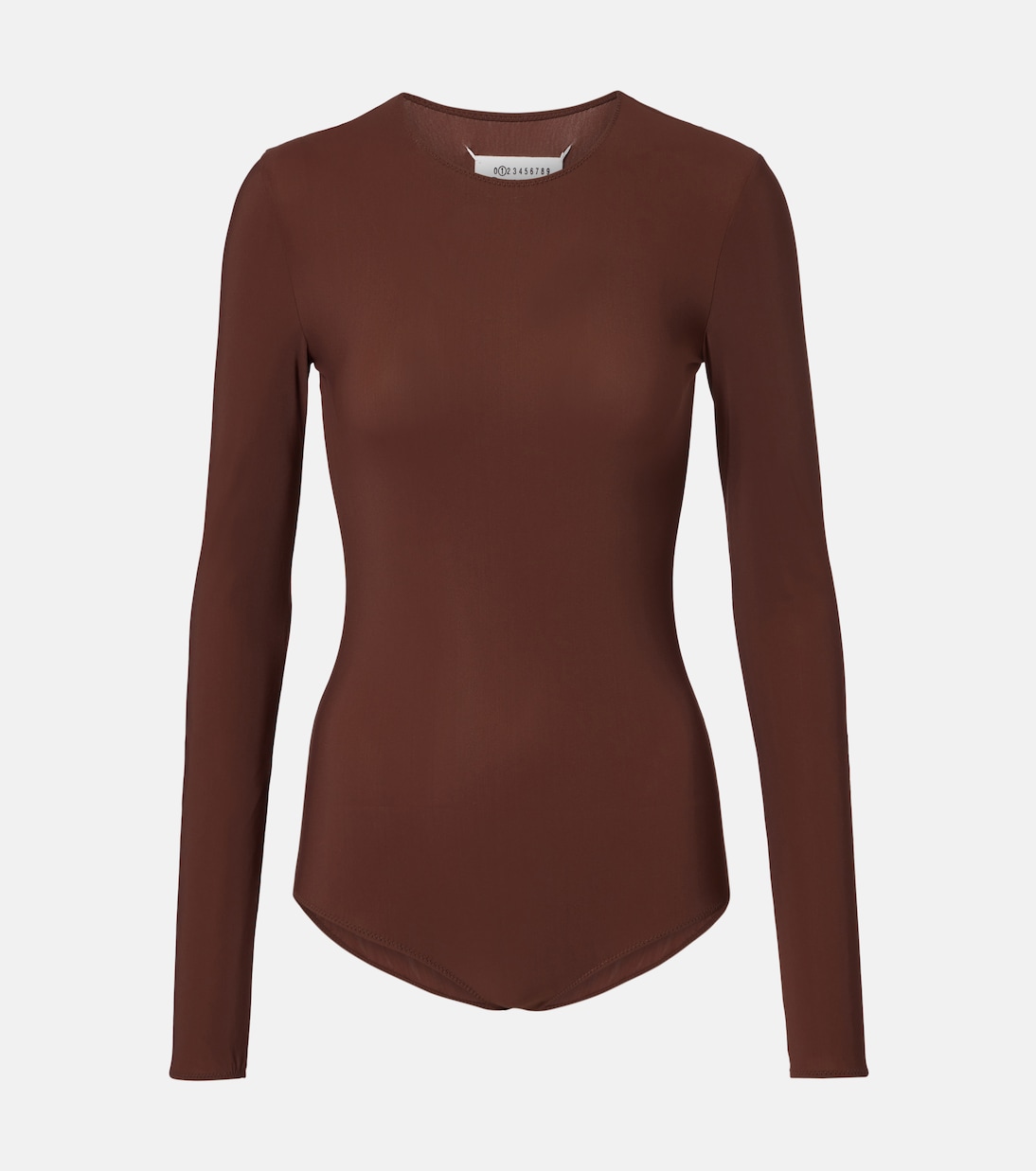 Боди из джерси Maison Margiela, коричневый
Боди из джерси Maison Margiela, коричневый