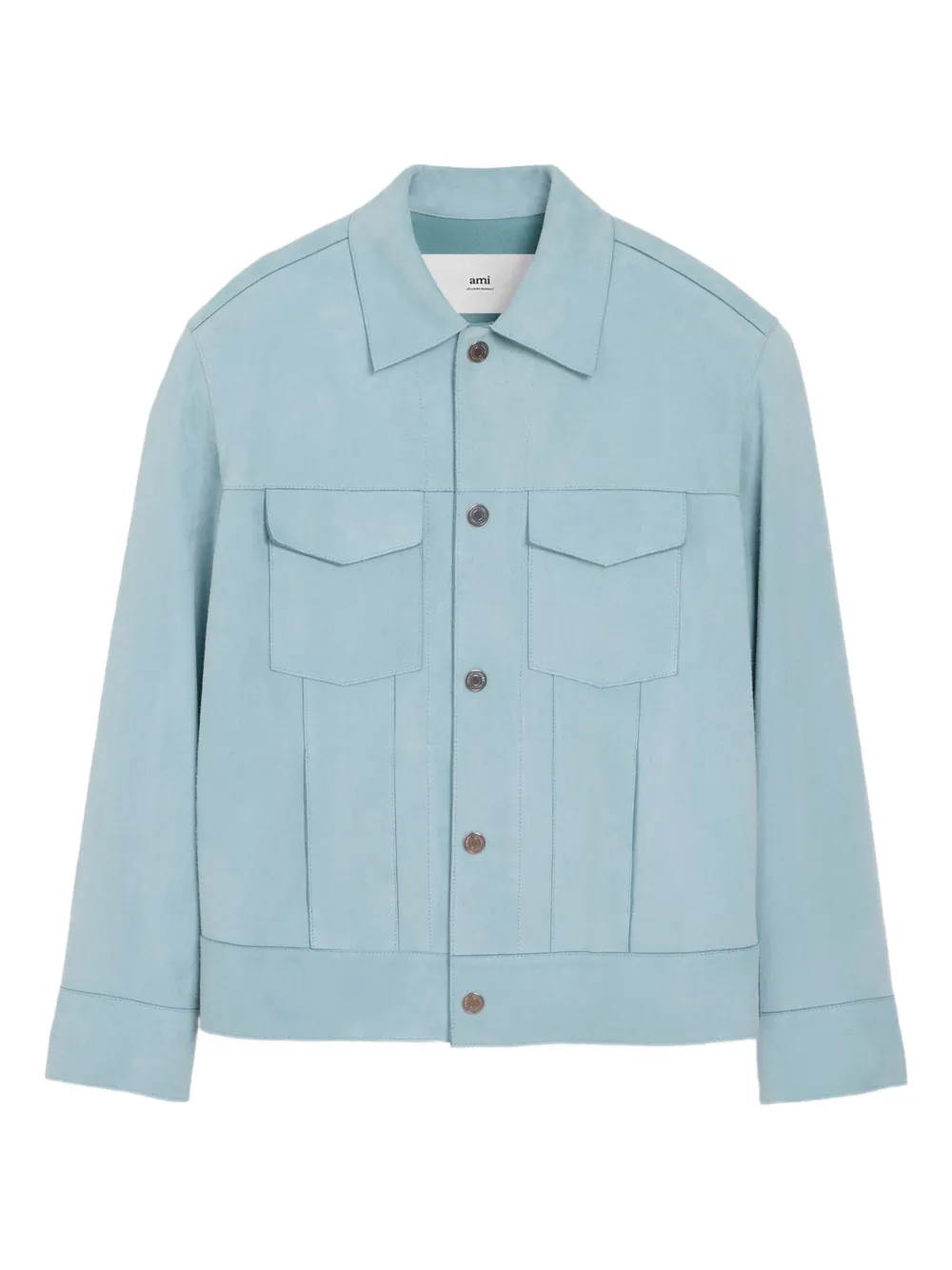 Кожаная куртка AMI Paris, синий
Кожаная куртка AMI Paris, синий