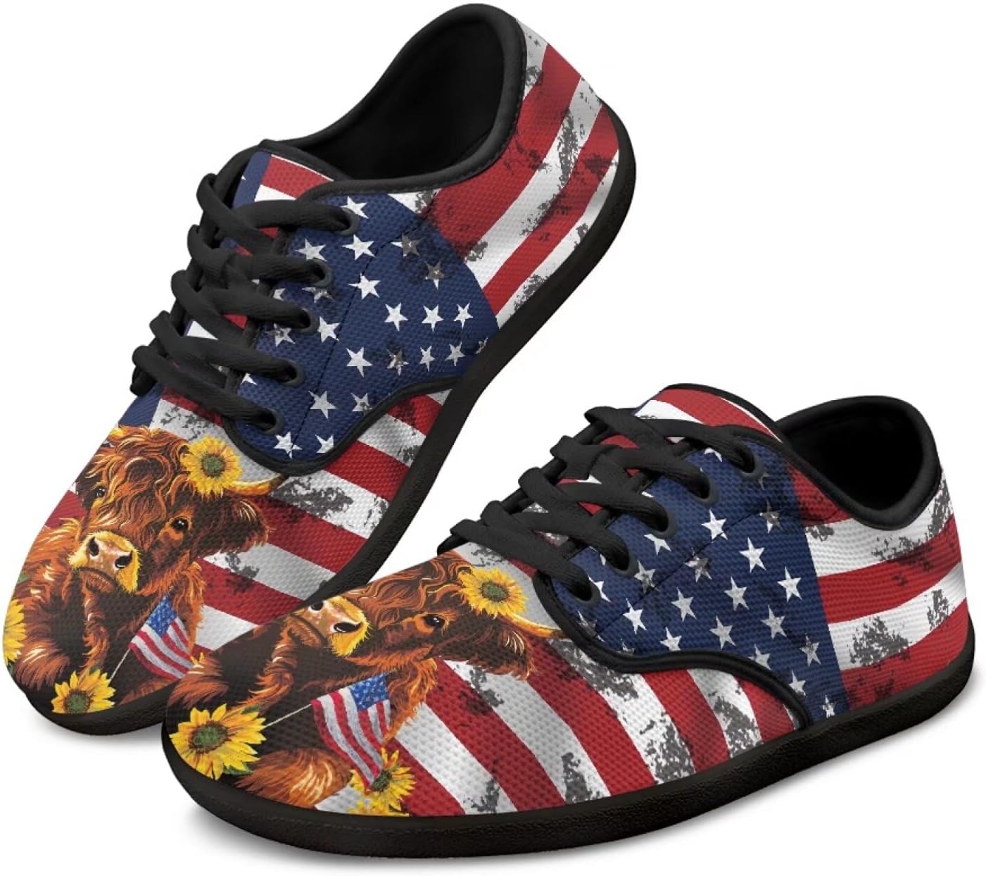 Мужские походные кроссовки Jeiento с американским флагом, широким носком и нескользящей подошвой, модель Patriots, Highland Cow Sunflower Usa Flag
Мужские походные кроссовки Jeiento с американским флагом, широким носком и нескользящей подошвой, модель Patriots, Highland Cow Sunflower Usa Flag